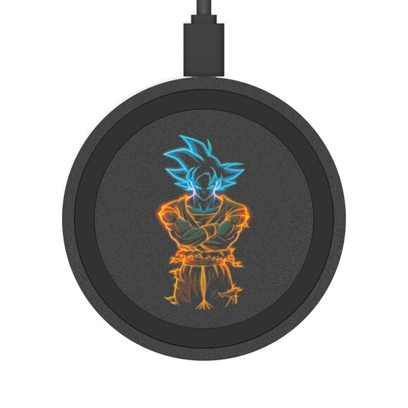 Dragon Ball Z Goku Quake Wireless Charging Pad - Fast Charger - Picture 1 of 5